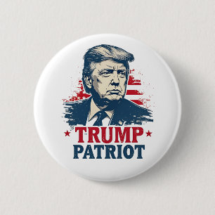 Can't Wait Until This Nightmare Ends Trump 2025 6 Cm Round Badge