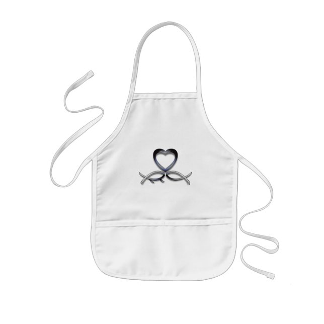 Can't we just get along kids apron (Front)