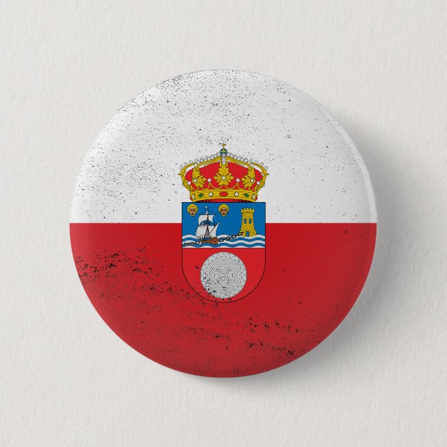 Cantabria 6 Cm Round Badge (Front)