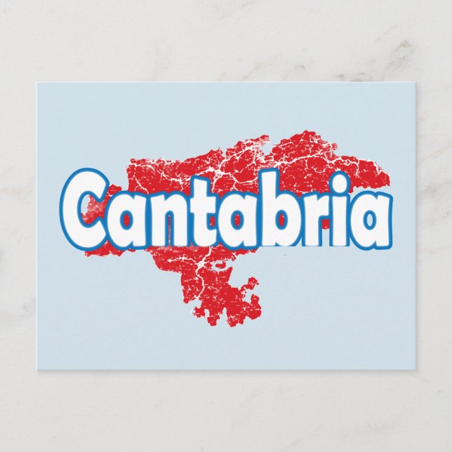 Cantabria Postcard (Front)