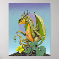 Cantaloupe Dragon 11x14 (4x6 and up)