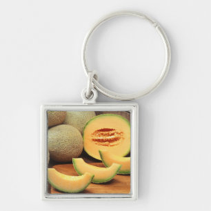 Cantaloupe Key Ring