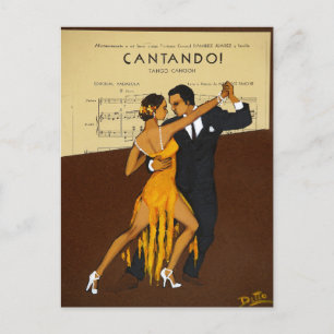 Cantan O Holiday Postcard