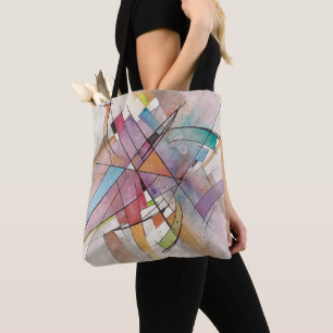 CANTATA in PASTEL MAJOR Abstract Watercolor Art Tote Bag