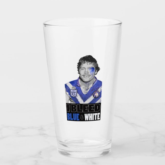 Canterbury Bulldogs - Terry Lamb Glass (Front)