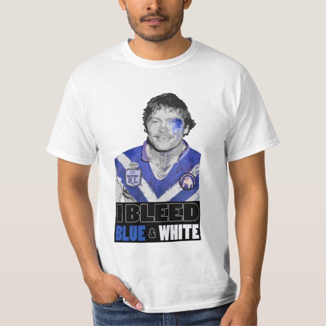 Canterbury Bulldogs - Terry Lamb T-Shirt (Front)