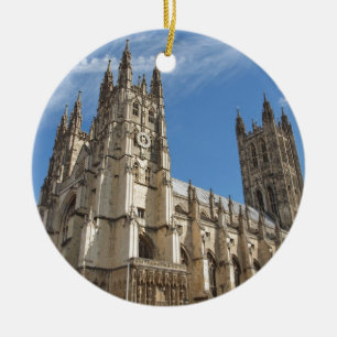 Canterbury Cathedral Kent England Ceramic Ornament