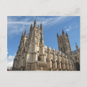 Canterbury Cathedral Kent England Postcard