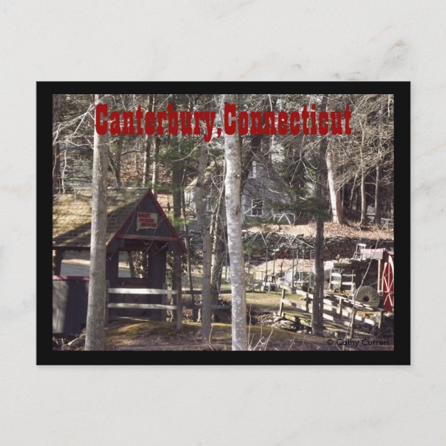 Canterbury,Ct Postcard (Front)