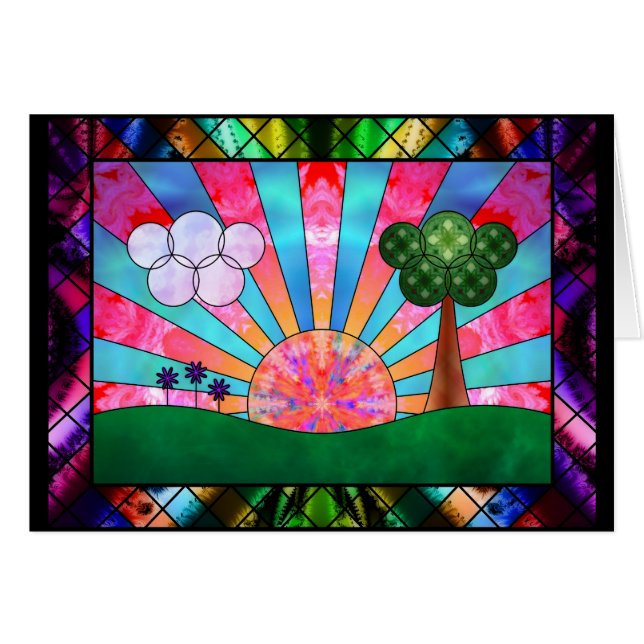 Canticle of the Sun Card (Front Horizontal)