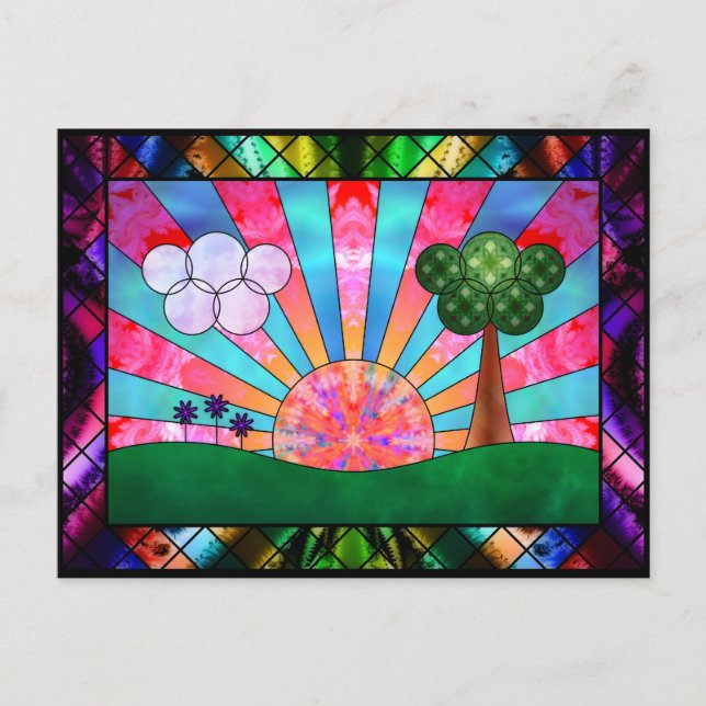 Canticle of the Sun Postcard (Front)