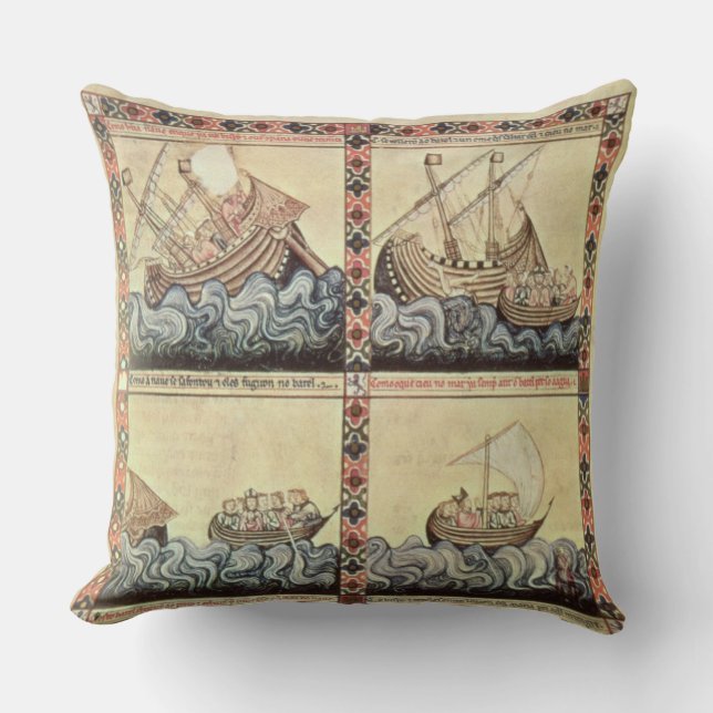 Cantiga 33, page from the 'Cantigas de Santa Maria Cushion (Front)