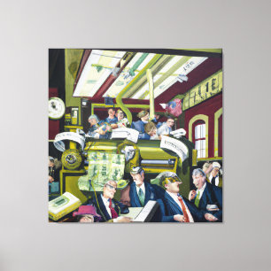 Cantillon Effect Canvas Print