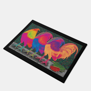 Cantina Roosters Doormat