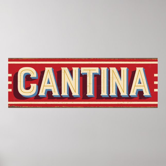 Cantina Sign (Front)