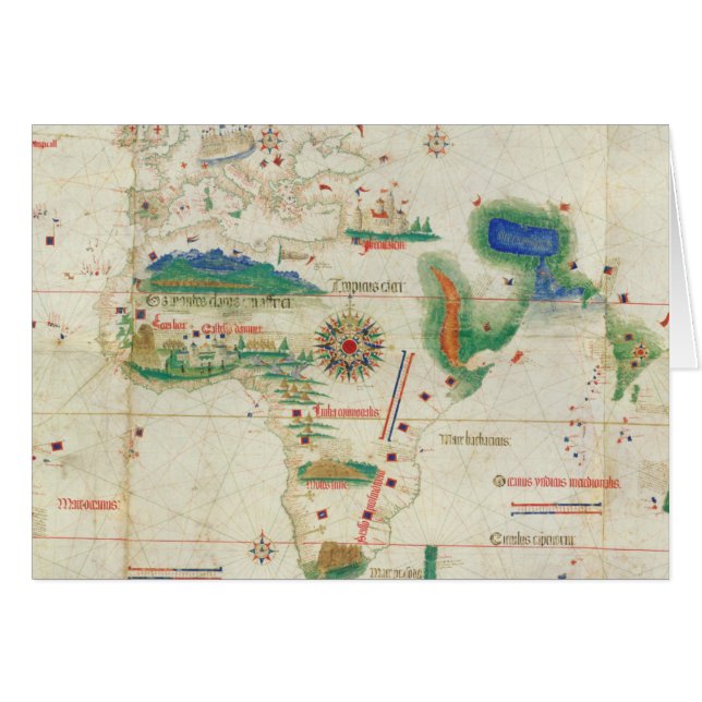 Cantino Planisphere | 1502 (Front Horizontal)