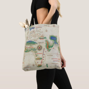 Cantino Planisphere   1502 Tote Bag