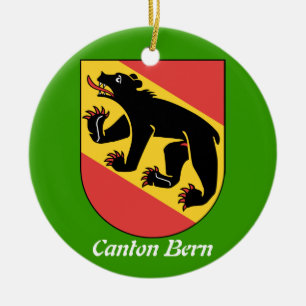 Canton Bern* Switzerland Christmas Ornament
