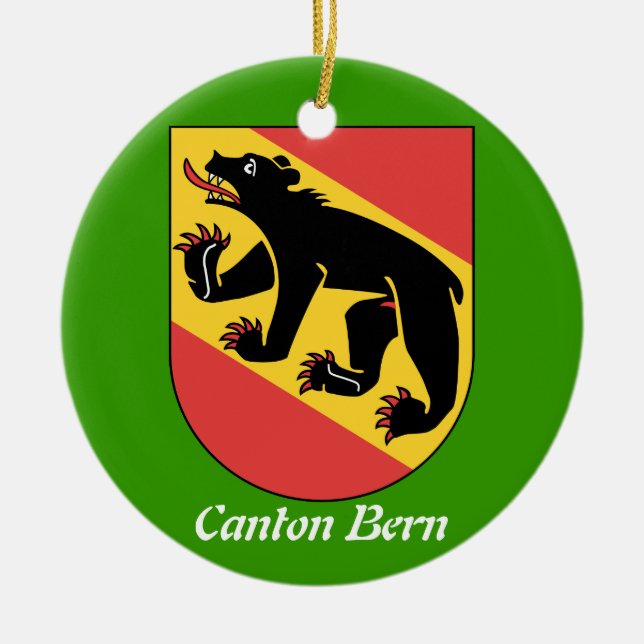 Canton Bern* Switzerland Christmas Ornament (Front)