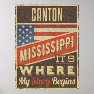 Canton Mississippi Poster