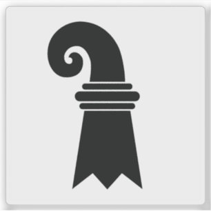 Canton of Basel-Stadt flag, Switzerland