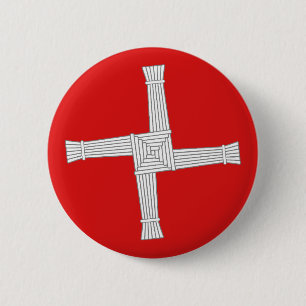 Canton of Crois Brigte Populace Badge Button