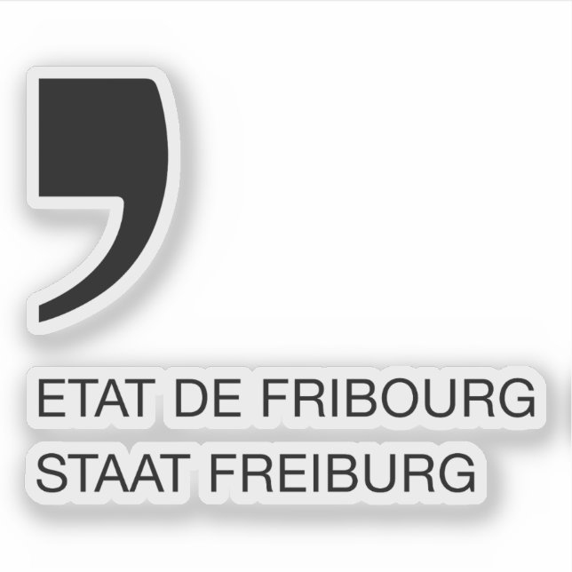 Canton of Fribourg logo, Switzerland (Front)