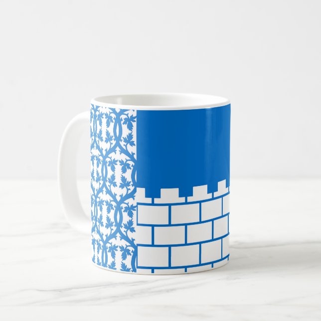 Canton of Grey Gargoyles Populace Badge Coffee Mug (Front Left)