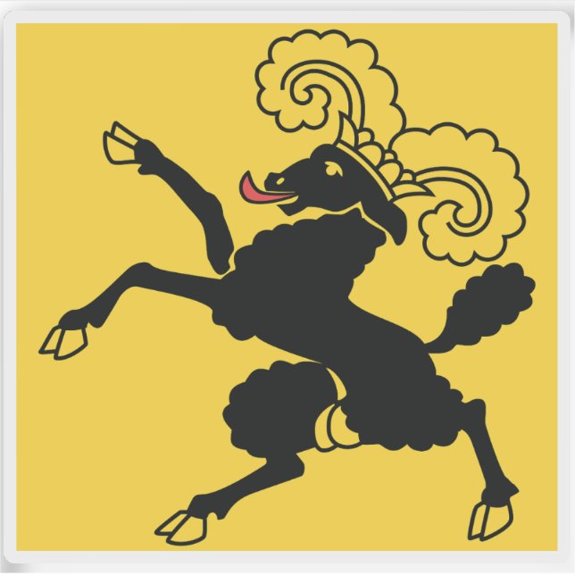 Canton of Schaffhausen flag, Switzerland (Front)