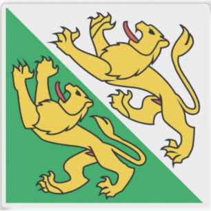 Canton of Thurgau flag, Switzerland