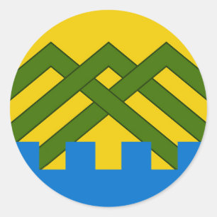 Canton of Wyldewode Populace Badge Classic Round Sticker