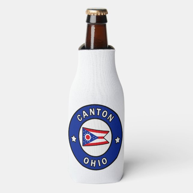 Canton Ohio Bottle Cooler (Bottle Front)