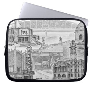 Canton Ohio Historic Landmarks Laptop Sleeve
