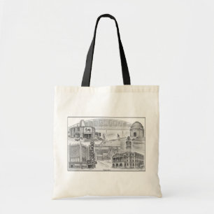 Canton Ohio Historic Landmarks Tote Bag