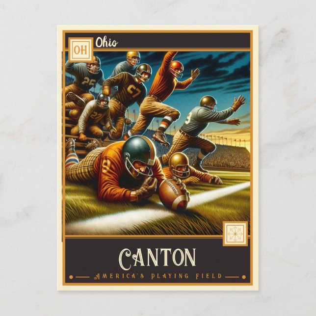 Canton, Ohio | Vintage Postcard (Front)