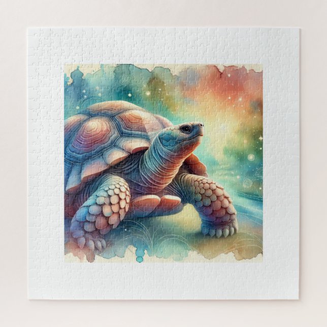 Cantors giant softshell turtle 250924AREF118 - Wat Jigsaw Puzzle (Vertical)
