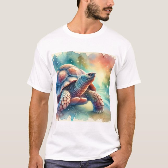 Cantors giant softshell turtle 250924AREF118 - Wat T-Shirt (Front)