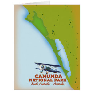 Canunda national park South australia map