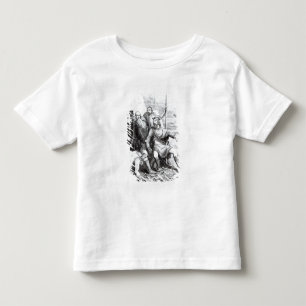 Canute Reproving the Flattery of his Courtiers Toddler T-Shirt