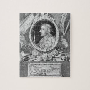 Canute the Great (d.1035) King of England, Denmark Jigsaw Puzzle
