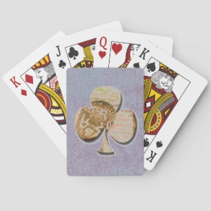 Canvas clover playing cards