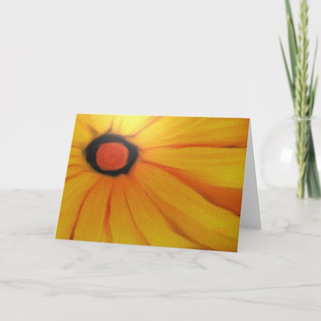 Canvas Daisy Greeting Cards (Front)