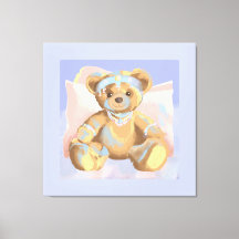 Canvas Jewellery Bear