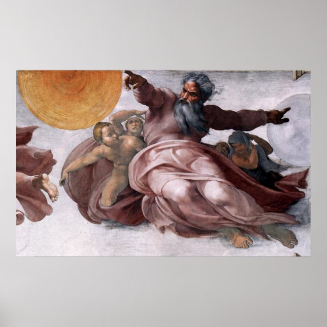 Canvas Print - Creation of Sun, Moon, and Planets (Front)