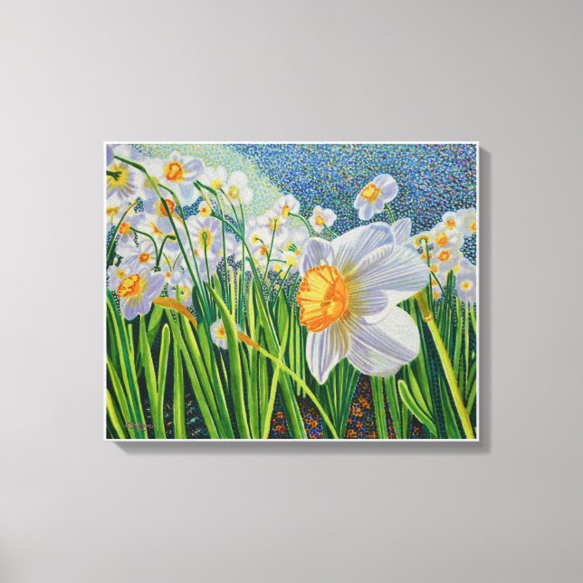 Canvas Print - Dancing Daffodils (Front)