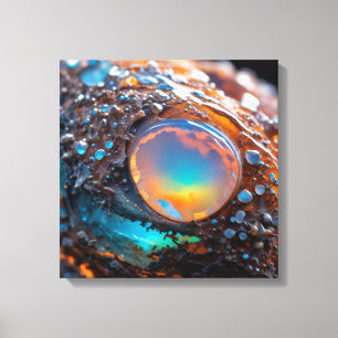 Canvas Print (Fire Opal-2)
