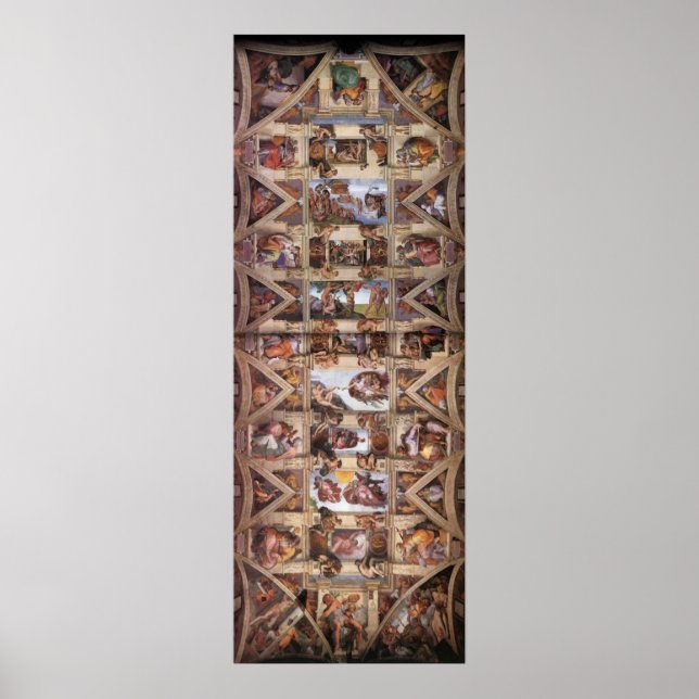 Canvas Print - Sistine Chapel Ceiling (Front)