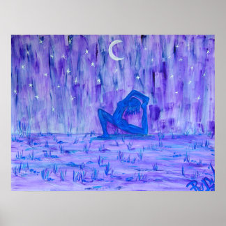 Canvas Print - Yoga Night