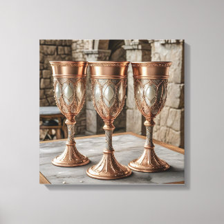 Canvas Prints (Golden Goblets-12)