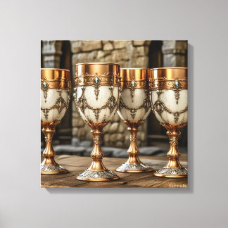 Canvas Prints (Golden Goblets-12)